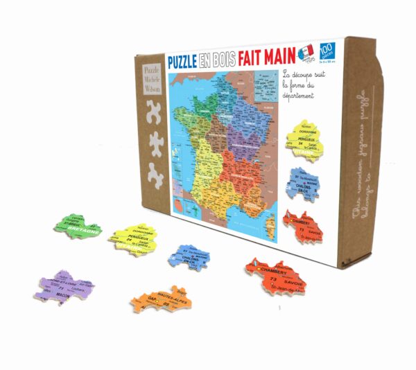 Carte de France des départements