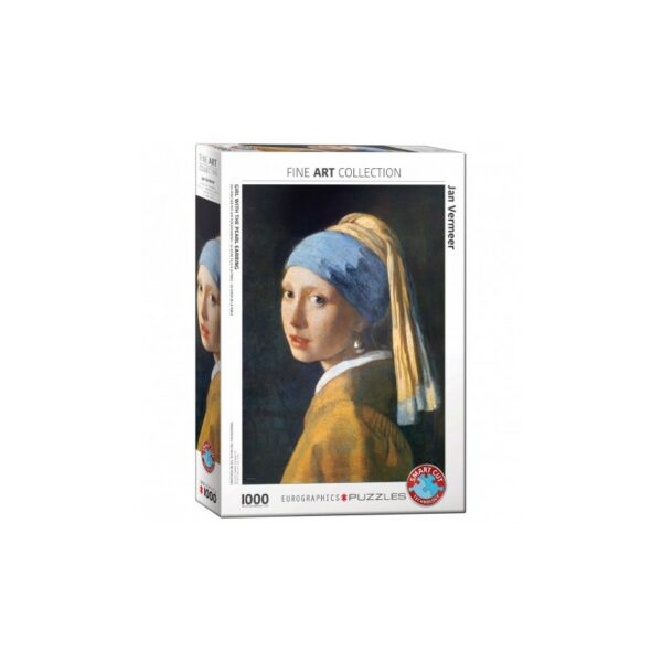 Jan Vermeer: La jeune fille à la perle  Puzzle 1000P