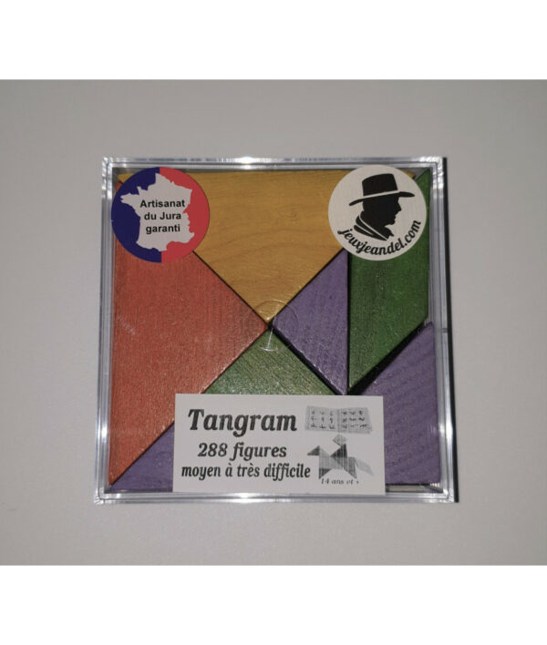 Tangram couleur Boite cristal