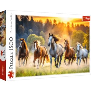 Puzzle Chevaux Sauvages 1000P
