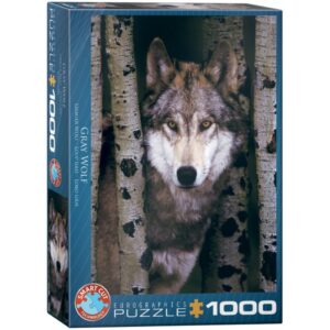 Puzzle Loup gris 1000P