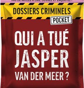 Dossiers criminels Pocket 3: Qui a tué Jasper Van Der Meer